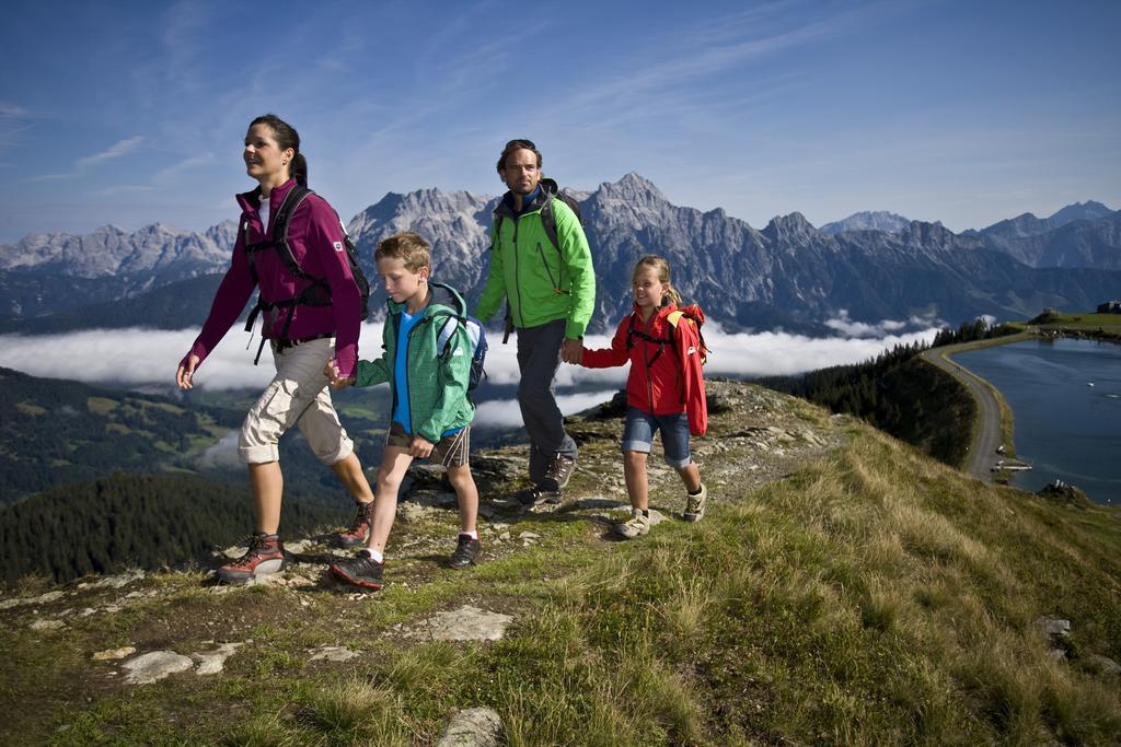 Hotel Bacher Asitzstubn Leogang Kültér fotó