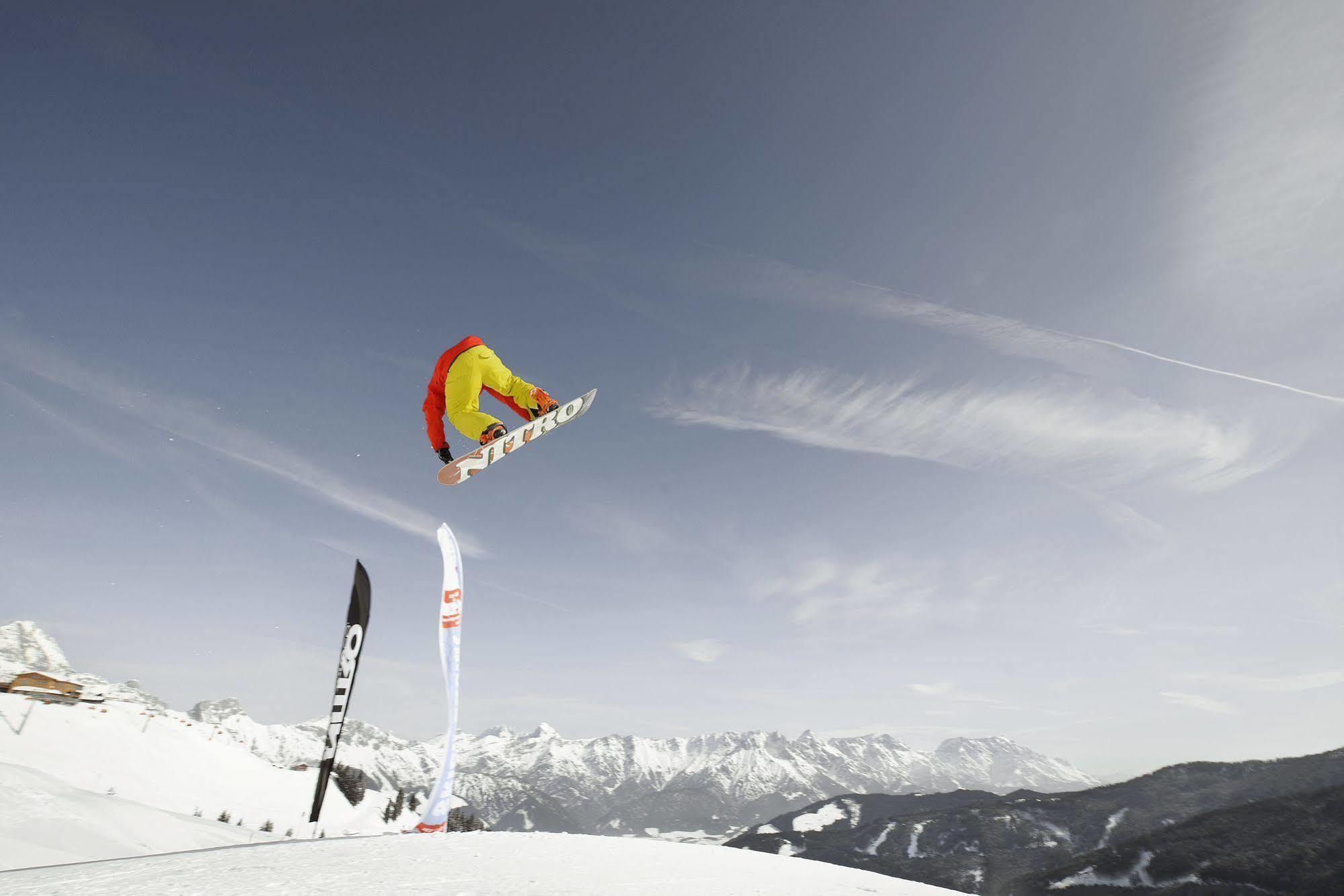 Hotel Bacher Asitzstubn Leogang Kültér fotó