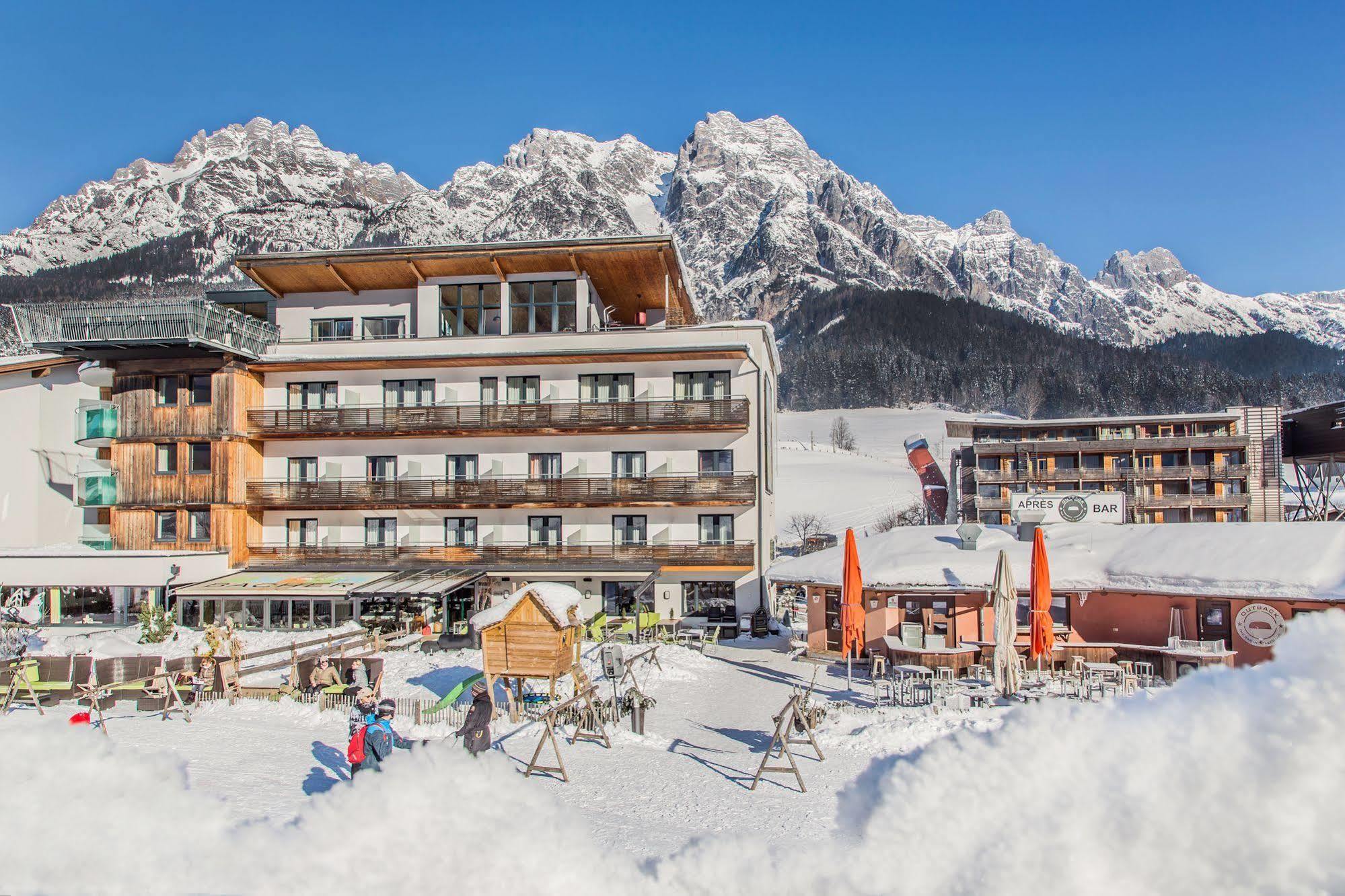 Hotel Bacher Asitzstubn Leogang Kültér fotó