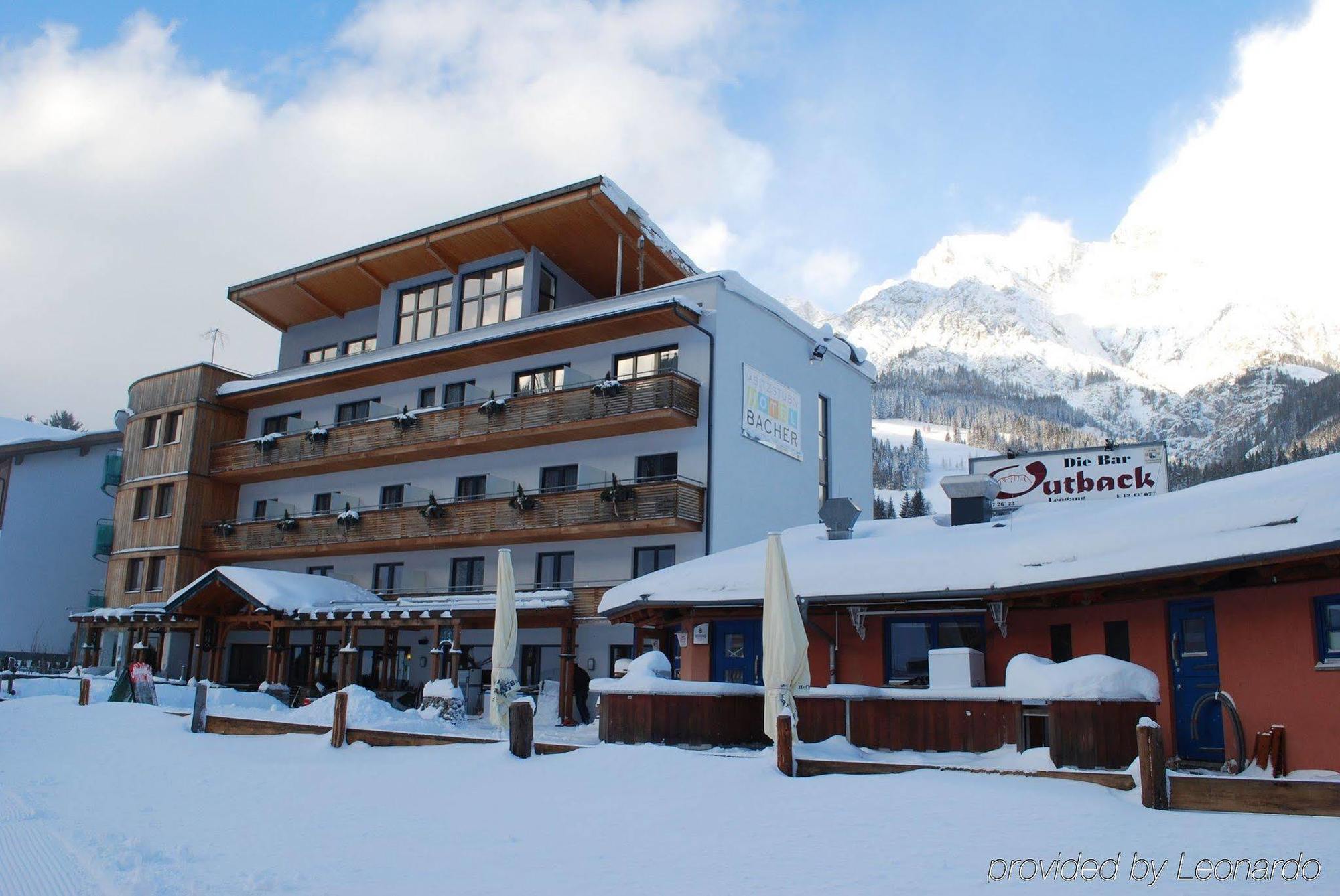 Hotel Bacher Asitzstubn Leogang Kültér fotó