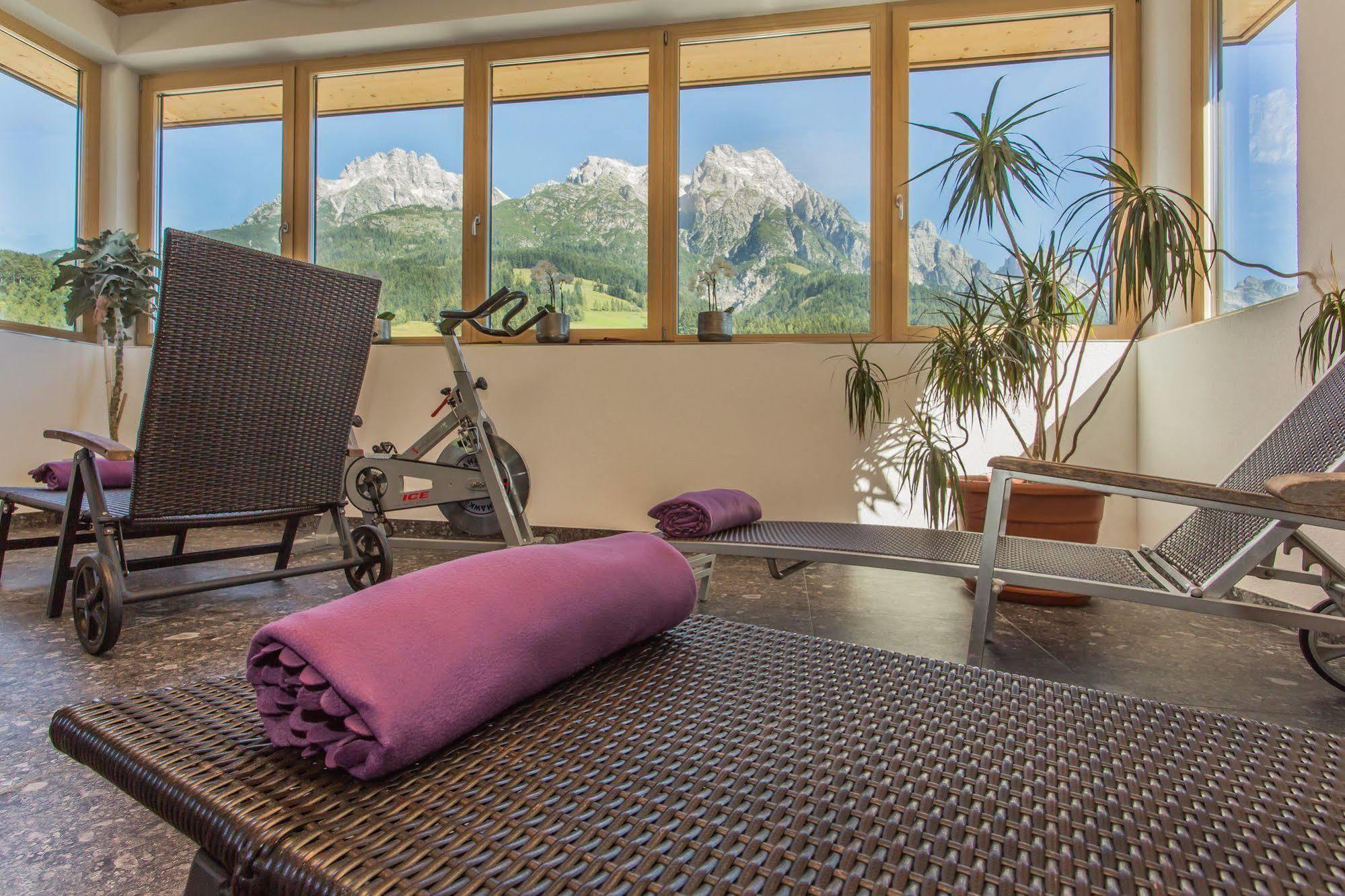 Hotel Bacher Asitzstubn Leogang Kültér fotó